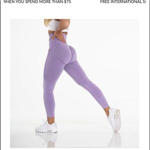 Lilac contour NVGTN leggings